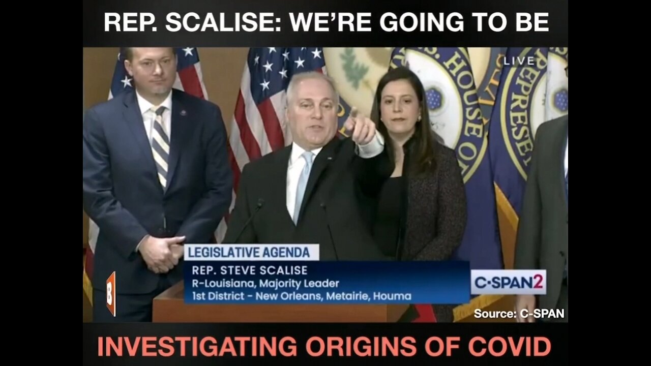 REP. SCALISE: WE'RE GOING TO BE INVESTIGATING ORIGINS OF COVID