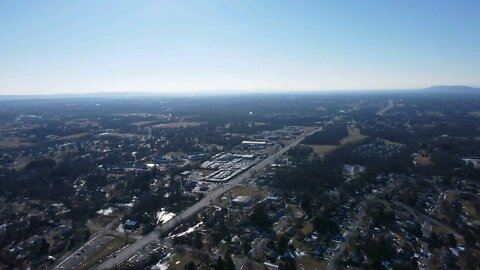 First flight over the coo coo nest.