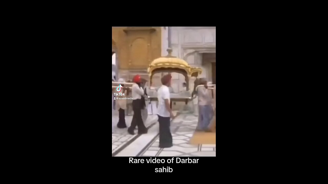 Rare video of golden temple