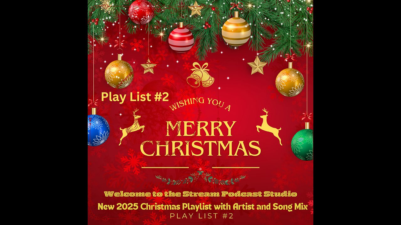 🎄❄️🎅🏻 New 2025: Playlist #2 Christmas Playlist, Mix Music and Artist ❄️🎅🏻🔔