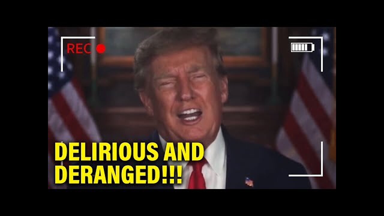 Visibly Confused Trump Releases BIZARRE New Video