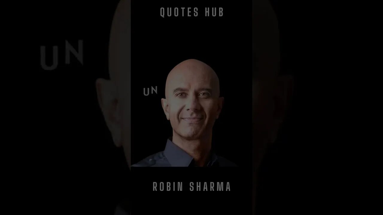 The Best Inspirational Quote of Robin Sharma || Quotes Hub || #quotes || #shorts