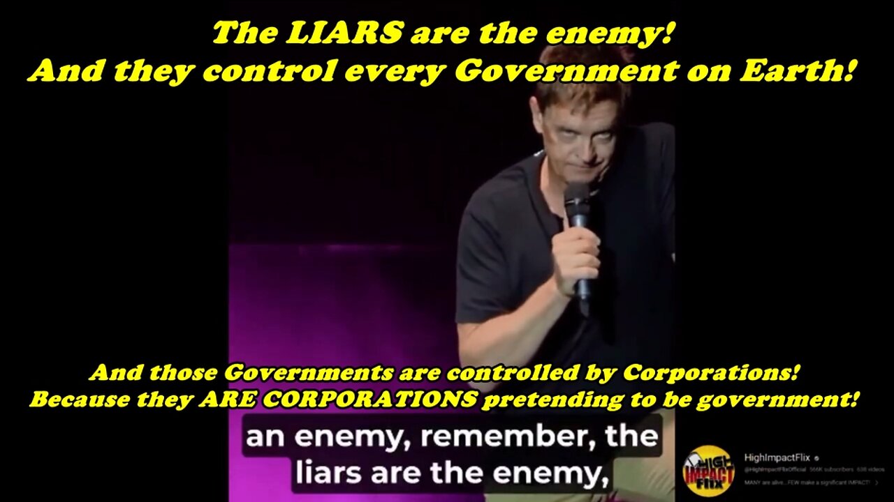 The Enemy is Corporate LIARS