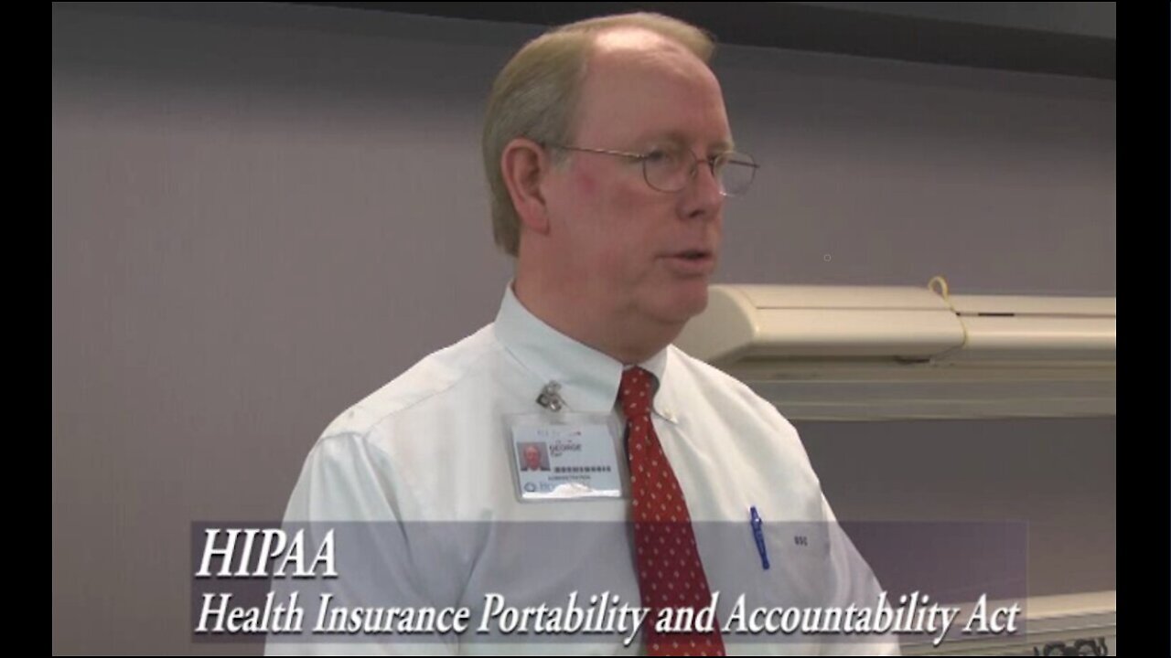 HIPAA training video