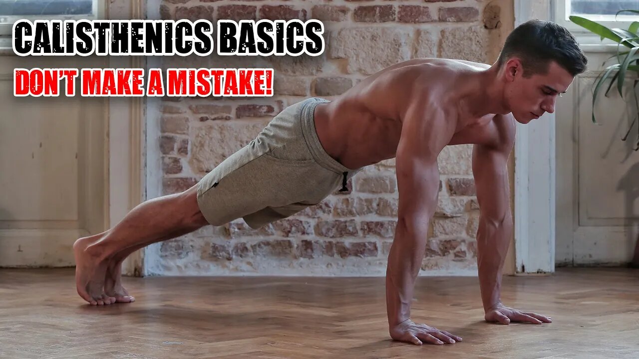 Calisthenics BASICS In The Right Order (Don't Make A Mistake!)