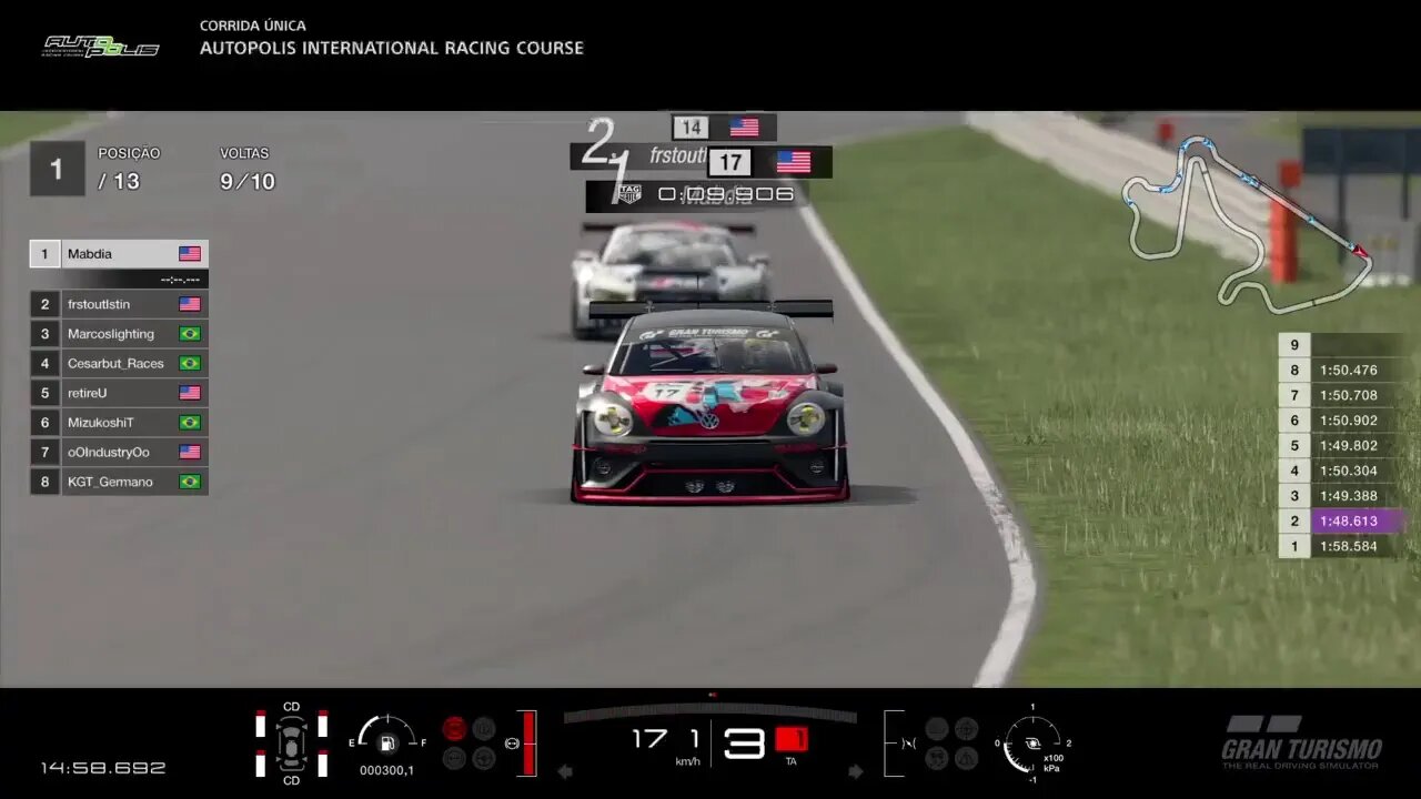 Amazing and tough race at Autopolis