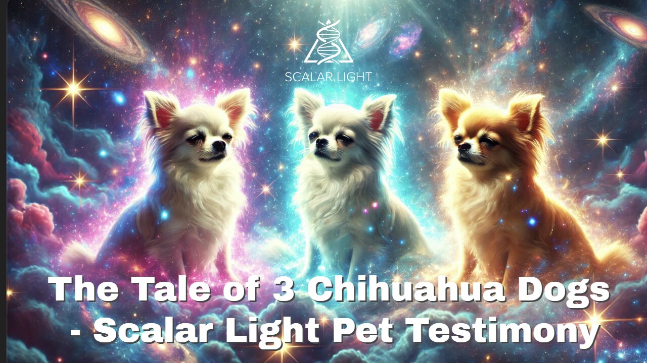 The Tale of 3 Chihuahua Dogs - Scalar Light Pet Testimony