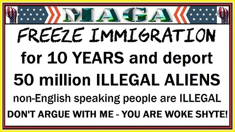 don't touch the food - FREEZE WOKE SHYTE IMMIGRATION & DEPORT ILLEGALS