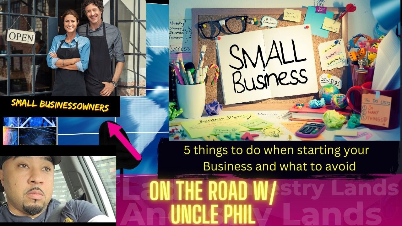 Build your business now. Stop over thinking 🤔 & just start. 5 things to make your start successful!