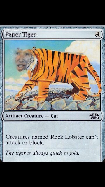 The Ultimate Joe Biden Paper Tiger Meme! 🐯