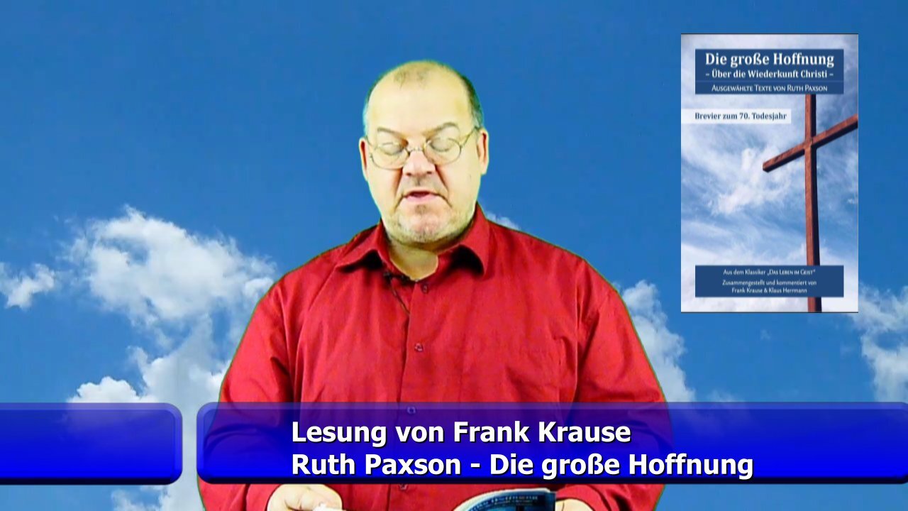 Lesung - Die große Hoffnung (Ruth Paxson / Dez. 2018)