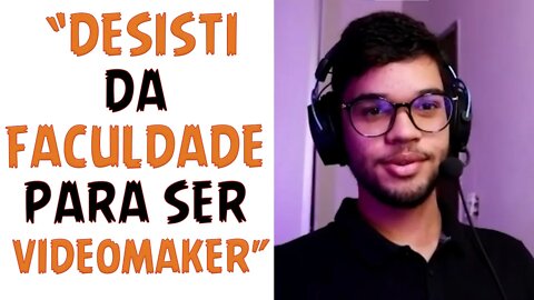 Djalma Lps - "Desisti Da Faculdade Para Ser VideoMaker"