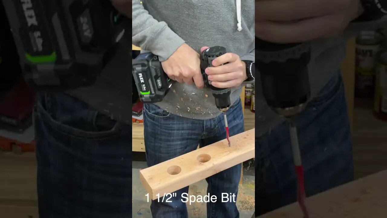 FLEX TURBO DRILL - Ripping Holes #Shorts