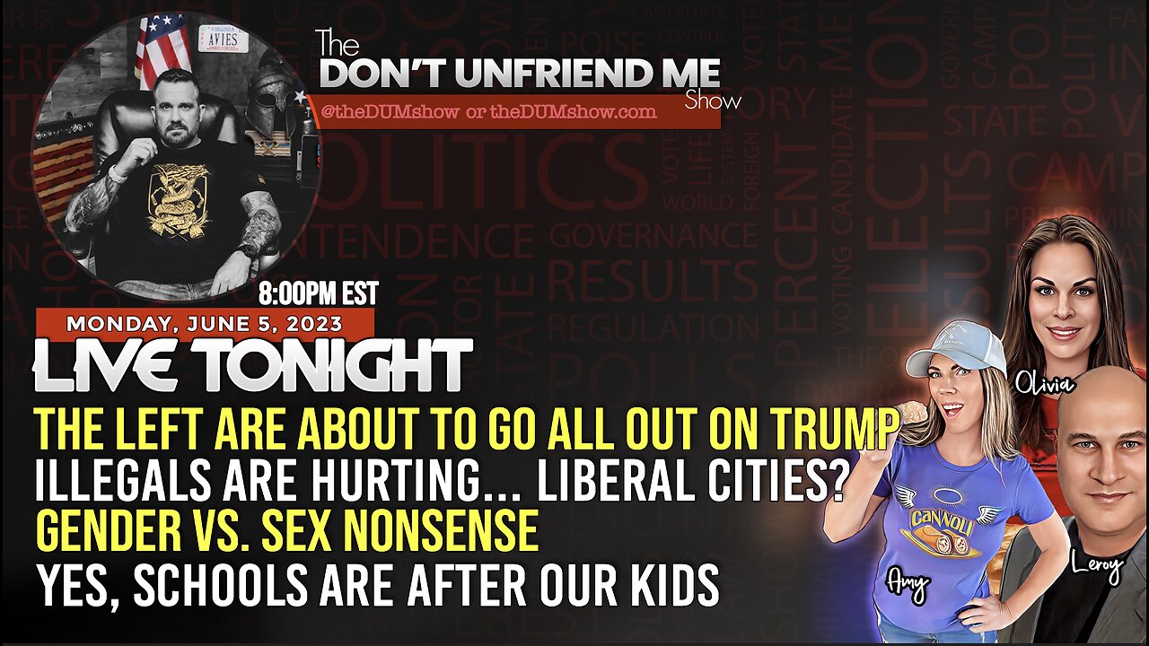 Tonight 8PM Eastern: The Don’t Unfriend Me Show Live!