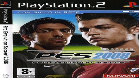 PES 2008 (PS2) Gameplay