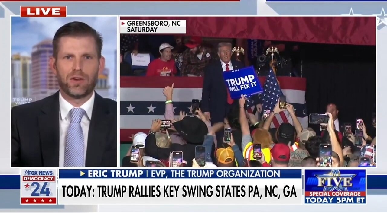 Eric Trump: This Is Not A Political Movement