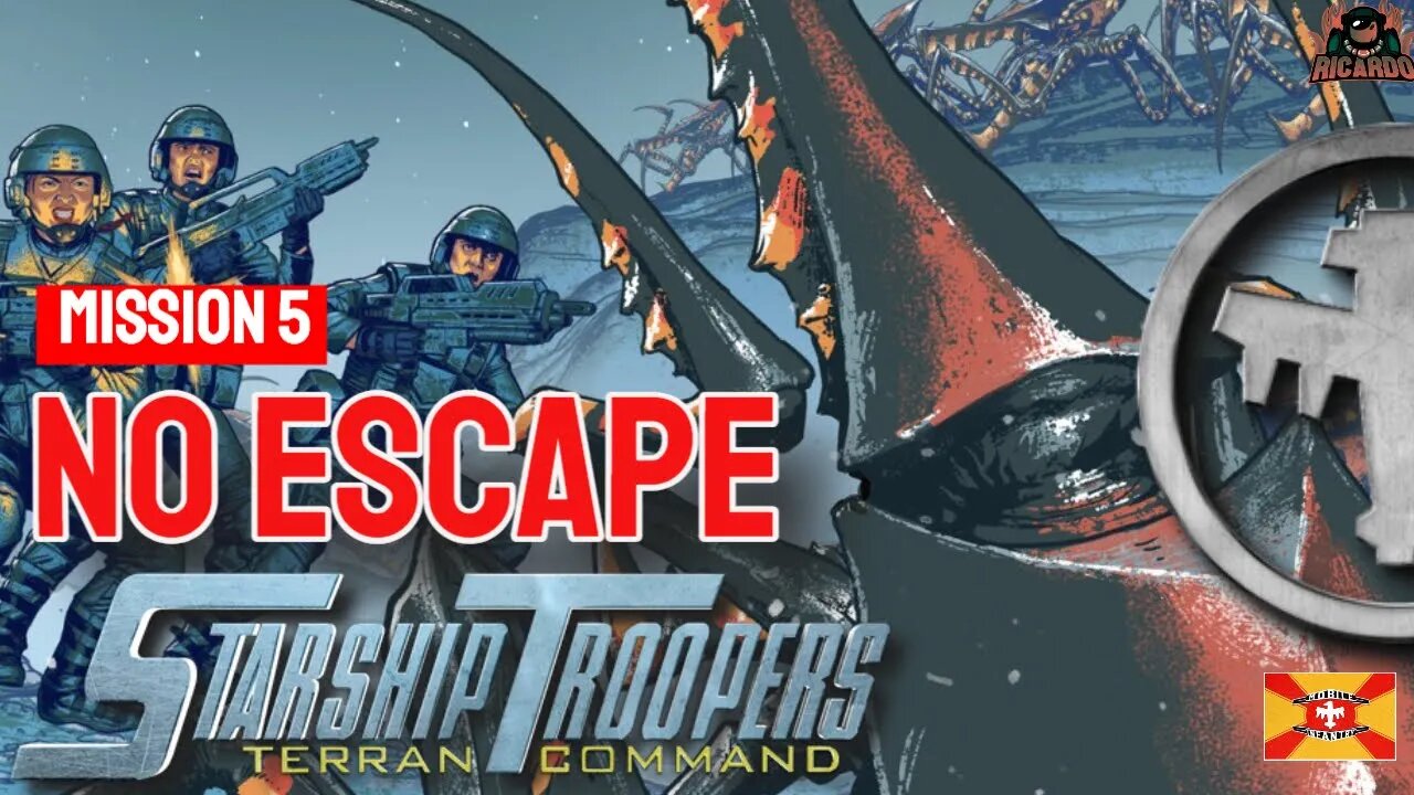 No Escape Mission 5 // Starship Troopers Terran Command Gameplay