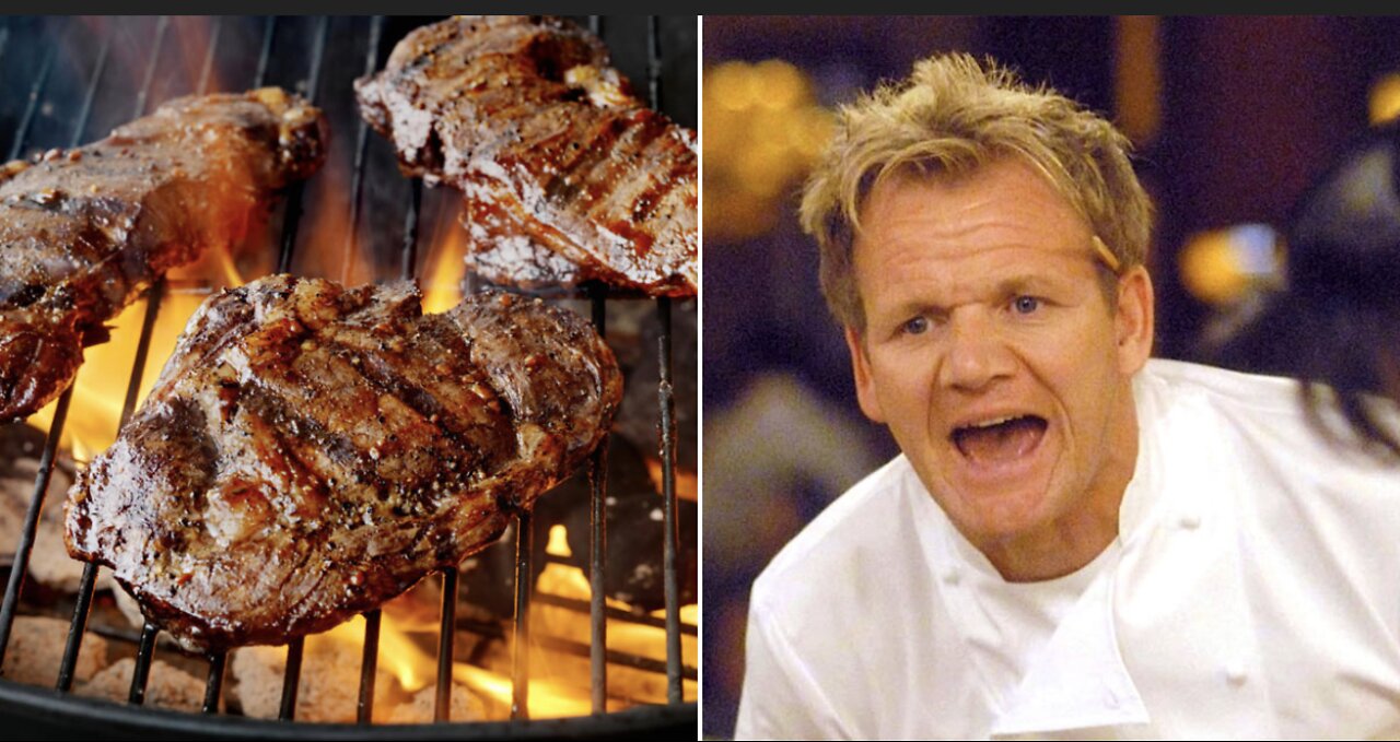 Gordon Ramsay Cooks A Steak