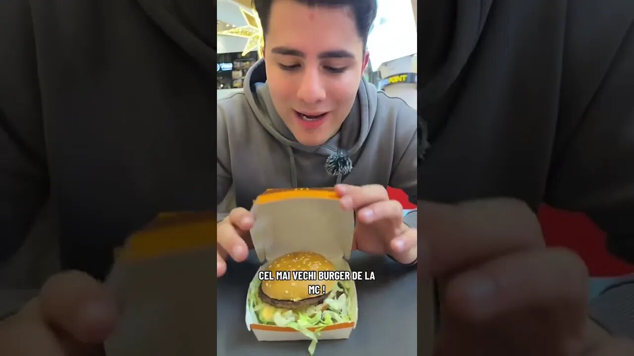 CEL MAI VECHI BURGER DE LA MCDONALDS