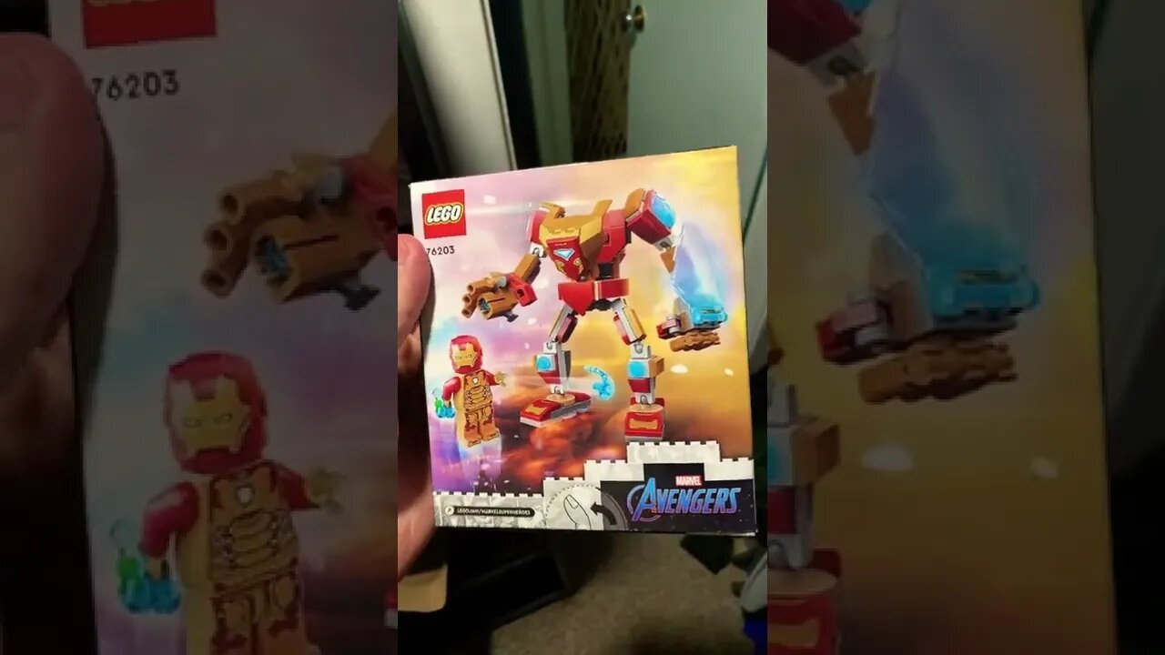 Excited to build this new Ironman Lego