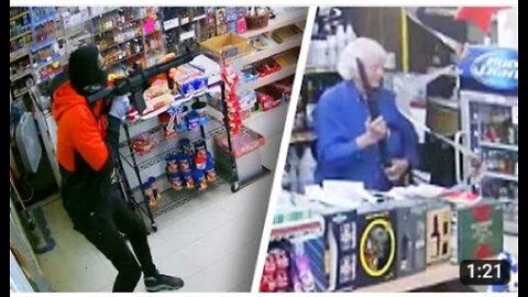 Liquor Storekeeper Fires Outfitted Burglar With Shotgun