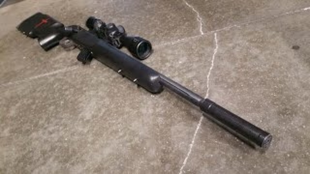 Savage Mark ll: The Savage Arms Mark 2 in 22lr Suppressed