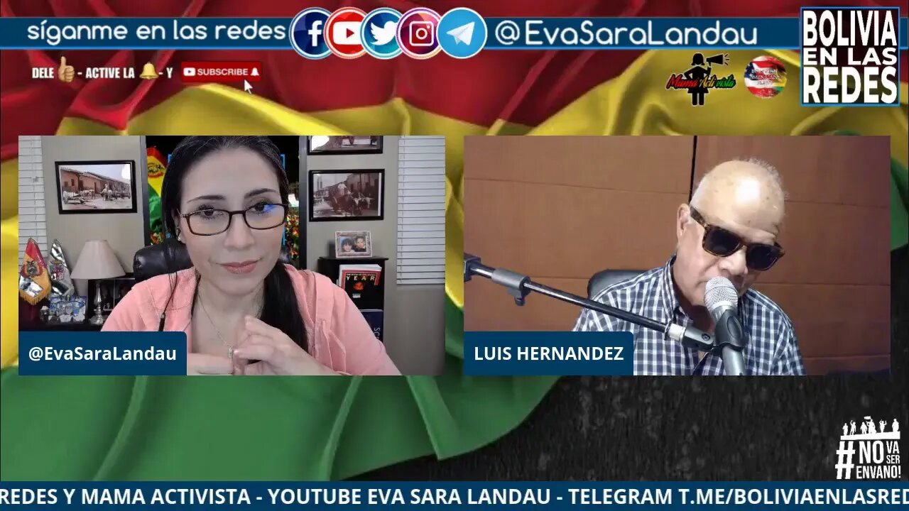 BOLIVIA EN LAS REDES, CON LUIS HERNANDEZ DESDE PERU