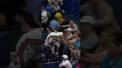 Crowder PUSHES Ingram into the CROWD & CAMERAMAN!👀 #shorts