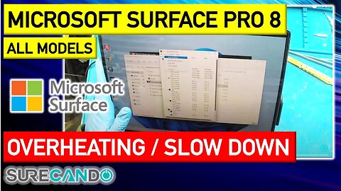 Microsoft Surface Pro 8_ Investigating Overheating and CPU Thermal Throttling