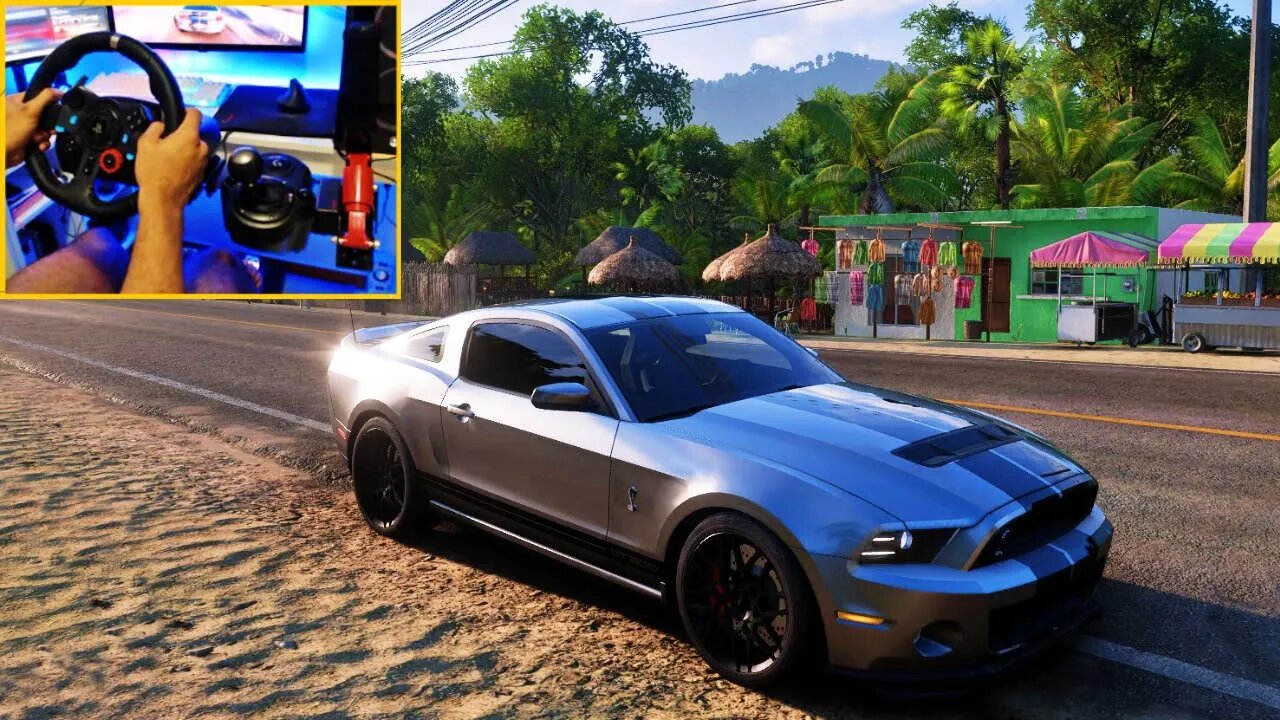 FORZA HORIZON 5 - FORD SHELBY GT500 2013 - Steering Wheel G29 GAMEPLAY