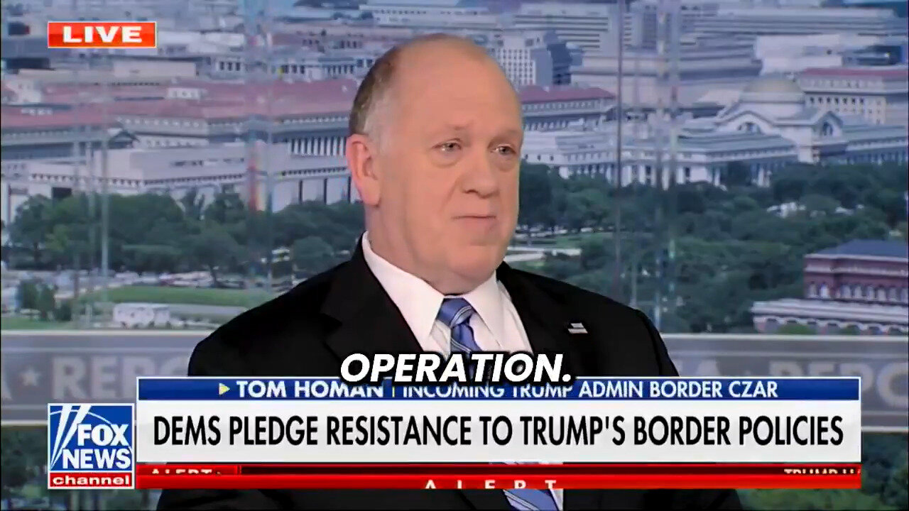 'SOLD!' Tom Homan Lists Top 3 Priorities After Becoming Trump's Border Czar