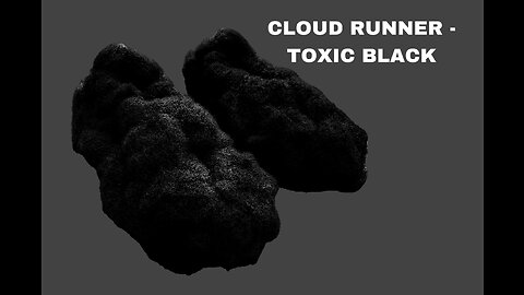 CLOUD RUNNER TOXIC BLACK