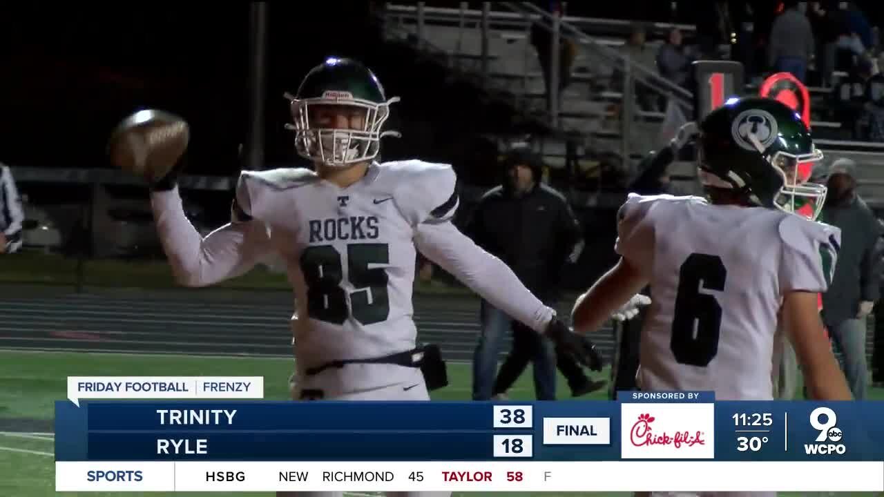 Ryle falls to Trinity, 38-18