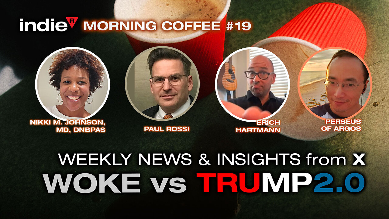 Morning Coffe Stream #19 | Woke Regime declares war on Trump 2.0 | Is MAGA letting their guard down from election euphoria? | Never take Independents for granted! How to keep them invested in Trump 2.0 for the next 4 years