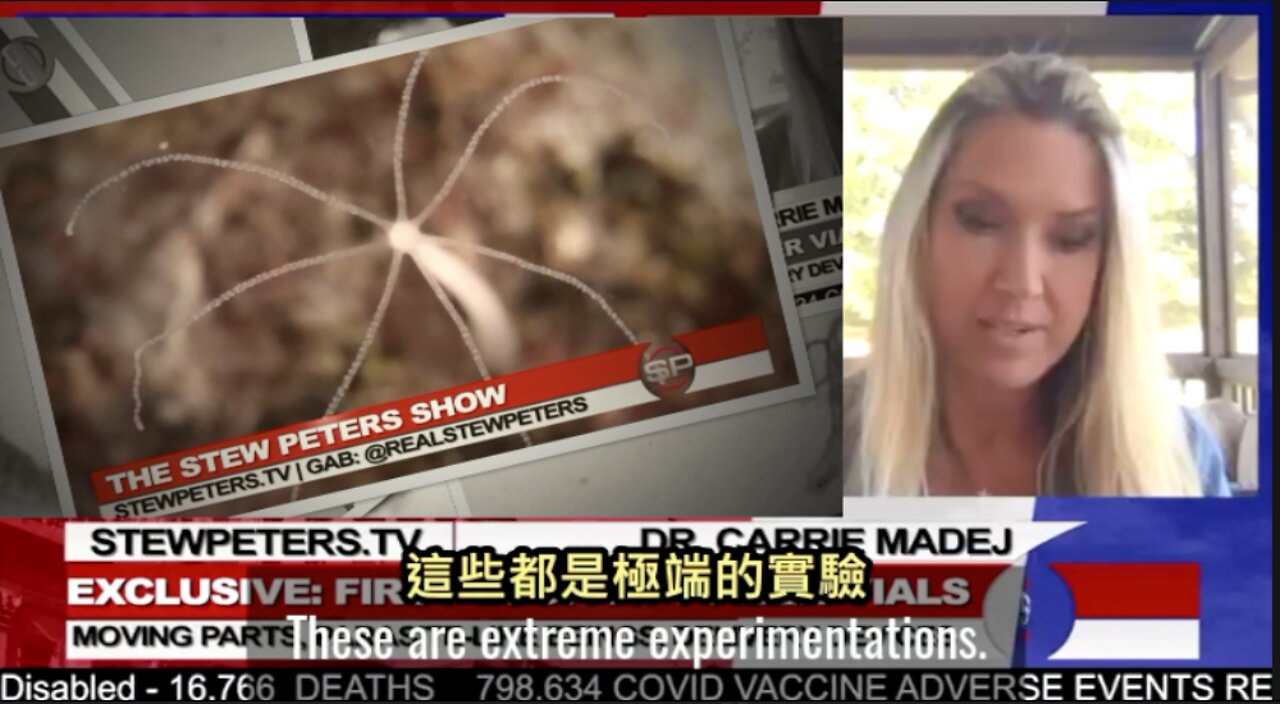 輝瑞與強生疫苗中發現九頭蛇寄生蟲Terrible Parasites in Pfizer,J&J Dr. Carr!e Madej RELEASES FIRST LOOK AT PFIZER VIAL CONTENTS