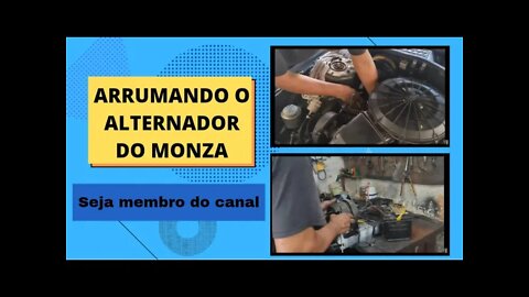 Por dentro do alternador da joia - Correspondente Michel Michelini!!