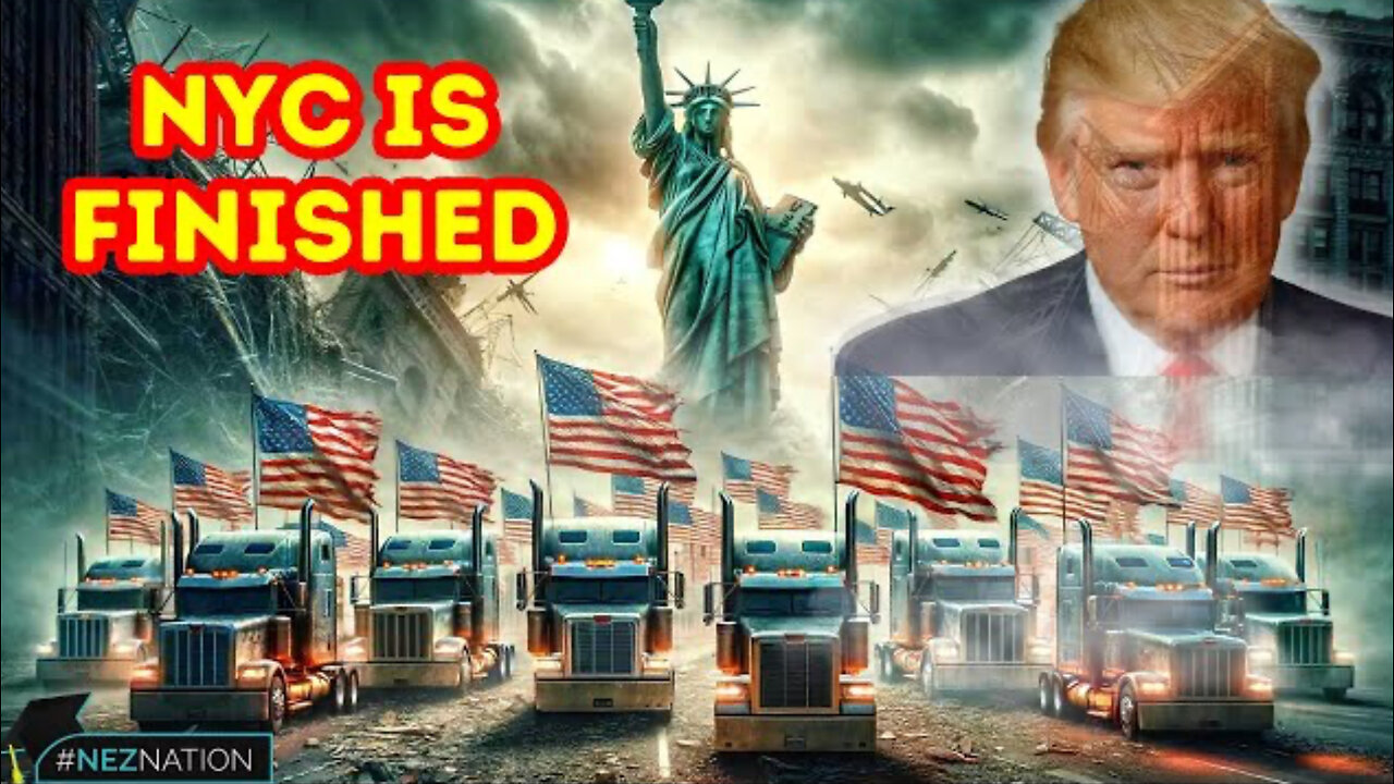 New York in MAJOR CRISIS! Truckers BOYCOTTING New York for Donald Trump