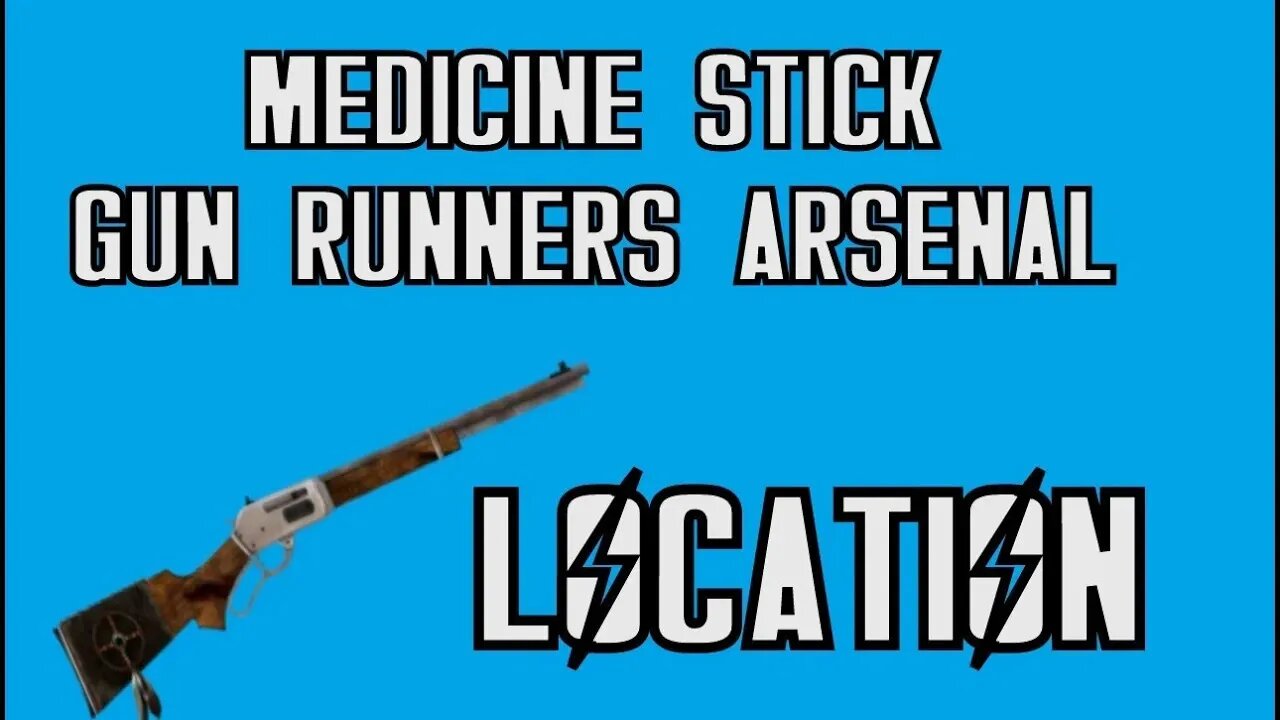 How to Get Medicine Stick Gun Runners Arsenal in Fallout New Vegas