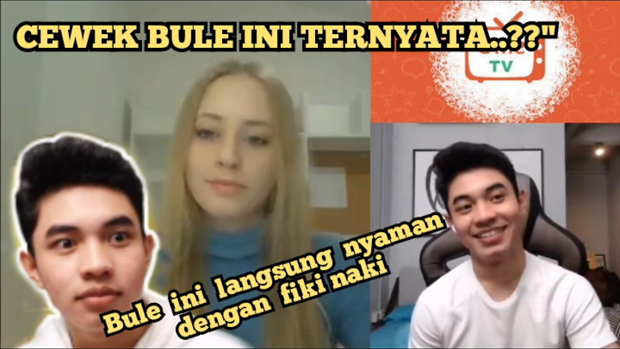 Bule cantik ini bilang..!!" aku nyaman denganmu fiki naki Ome.TV Internasional