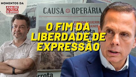 O processo de Doria contra o PCO e o fim da liberdade de expressão | Momentos