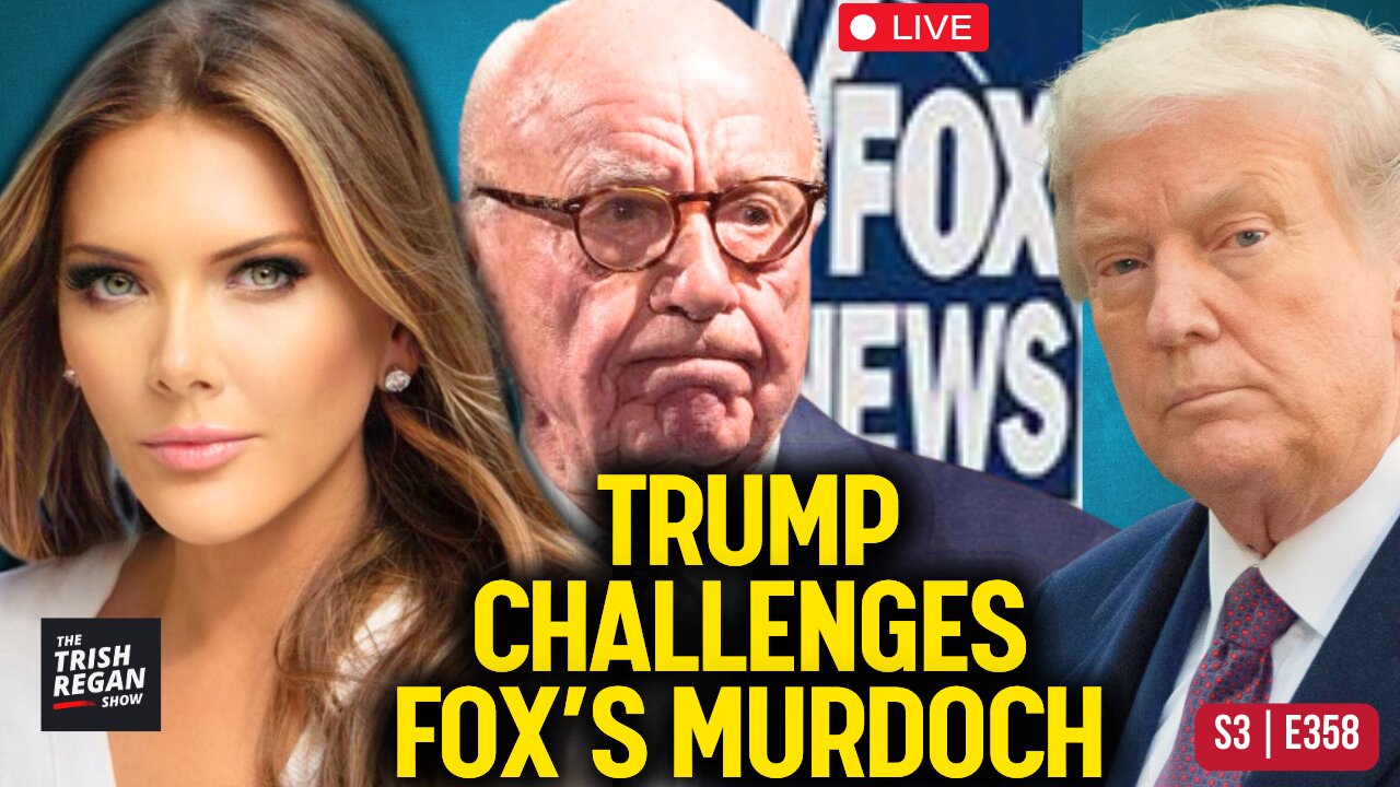 BREAKING: "MORONS!" Trump Issues Direct Challenge to 92-Yr-Old Fox News 'Globalist' Rupert Murdoch