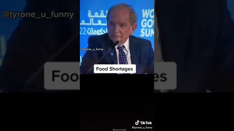 World Economic Forum and Food Shortages #worldeconomicforum #reactionvideo #shorts #foodshortage