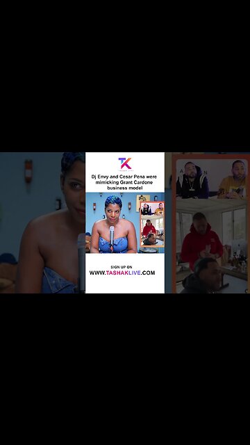Dj Envy and Cesar Pena were mimicking Grant Cardone business model