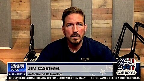 Jim Caviezel || Talking About Donald Trump || On Steve Bannon's Waroom !!