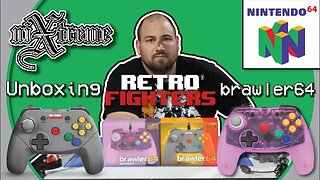 Unboxing - Retro Fighters Brawler 64 Controllers, Grey, Atomic Purple