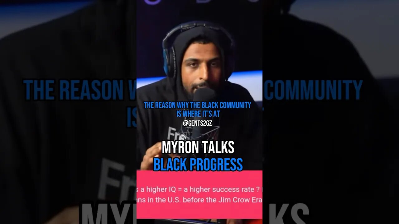 💥Myron Says The *Black Communities* Are LAZY 👀@FreshFitMiami #shorts