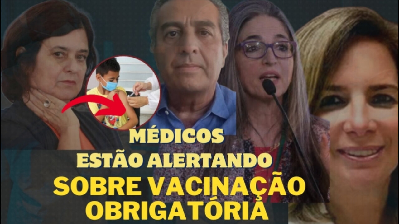 ❗ URGENTE: MÉDICOS ESTÃO ORIENTANDO SOBRE A OBRIGATORIEDADE DA VACINA