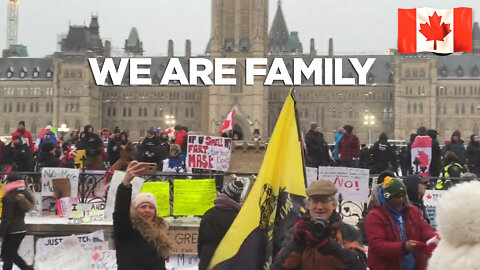 Peaceful Truckers In Ottawa