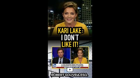 Kari Lake DOESN'T Like It! #shorts