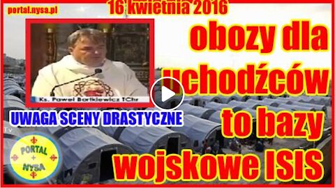 Obozy dla uchodźców to bazy wojskowe ISIS